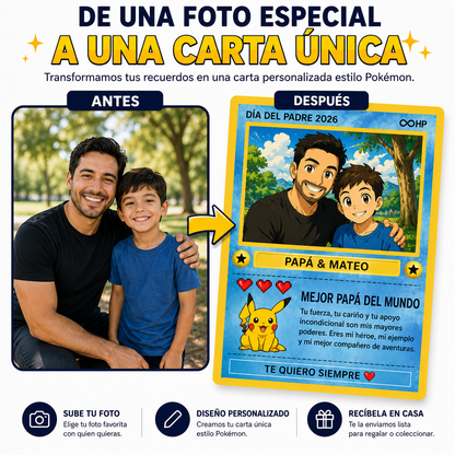 Pokecard Personalizada – Convierte Tu Foto En Una Carta Única™