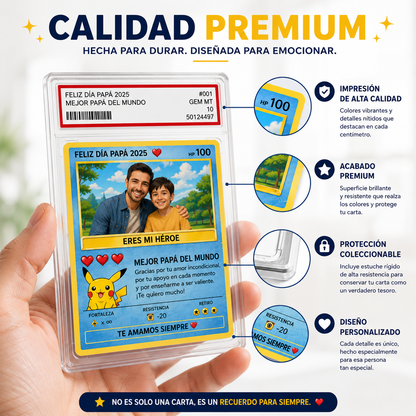 Pokecard Personalizada – Convierte Tu Foto En Una Carta Única™